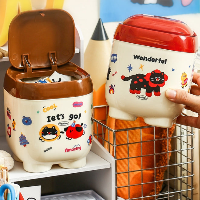 Kawaii Dustbin - 1pcs