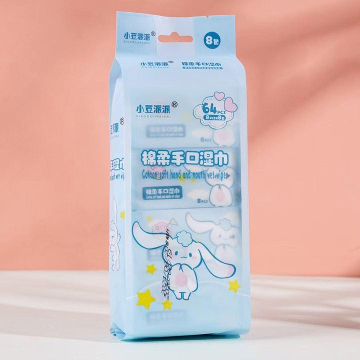 Cute n Handy Wet Wipes - 8x8 box