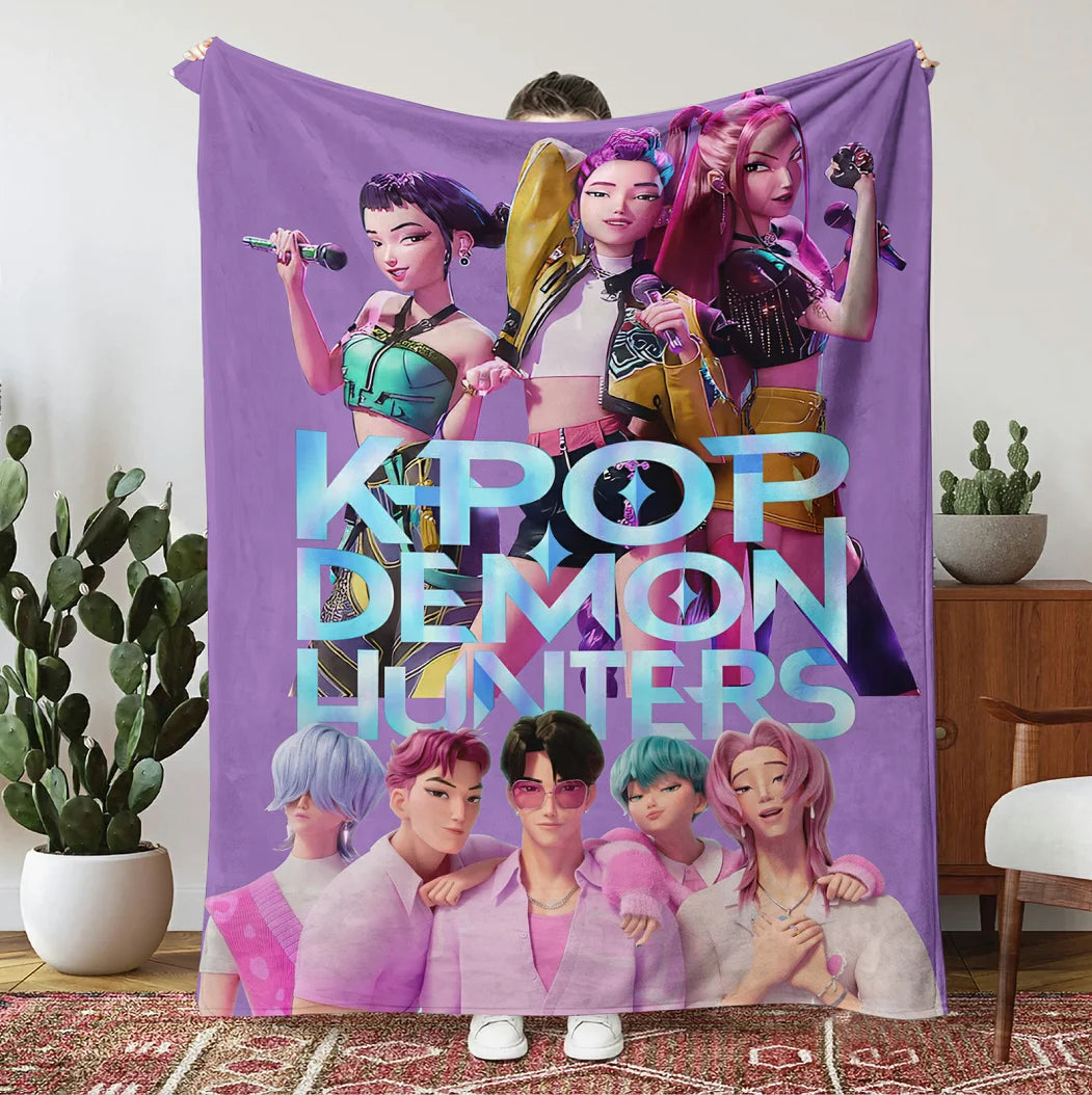 K-Pop Demon Hunter Blanket