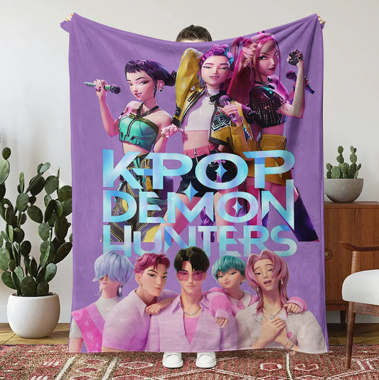 K-Pop Demon Hunter Blanket