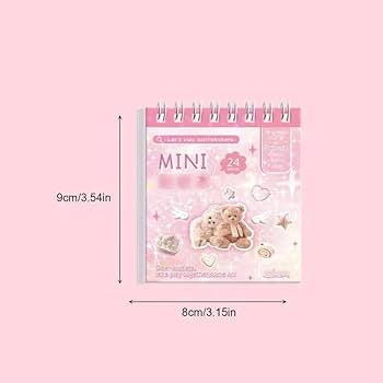 Mini Stickers Books - 72pages
