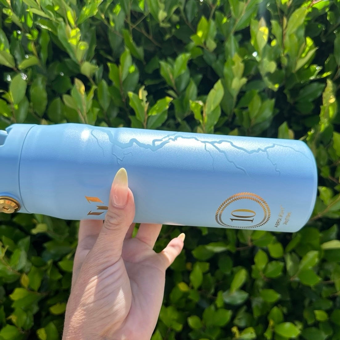 Messi x Stanley 1913 IceFlow™ Flip Straw 2.0 Bottle - Messi Striker Blue