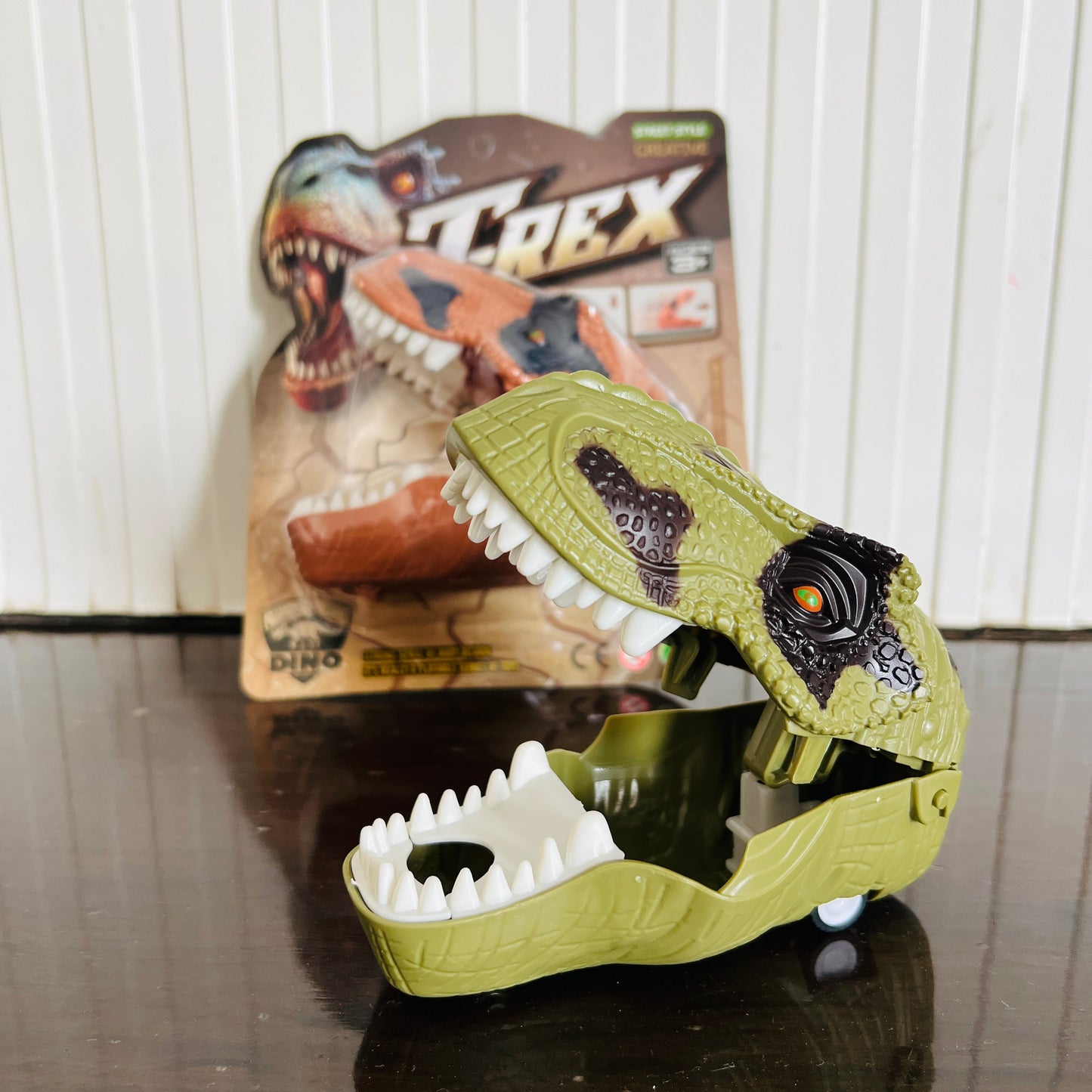 T-Rex | Dino Car | Push and Goooo !!