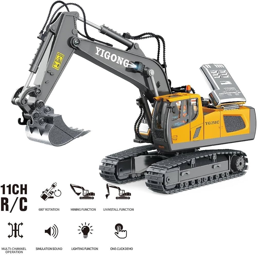 11 Channel RC Excavator Truck