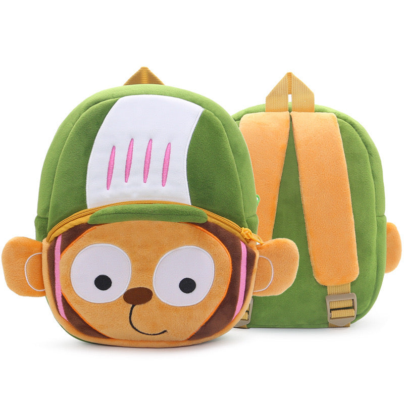 Sporty Animals - Plush Backpacks