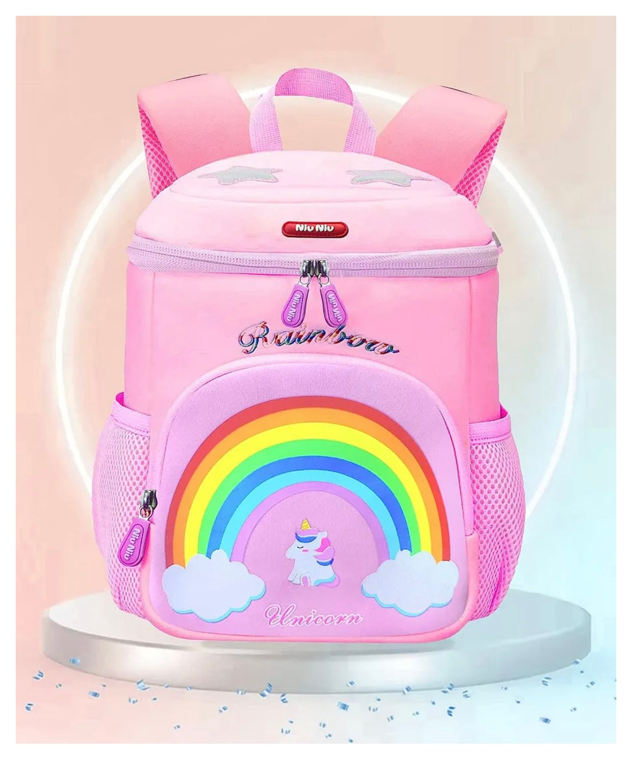 13” Unicorn Rainbow Luxury Backpack