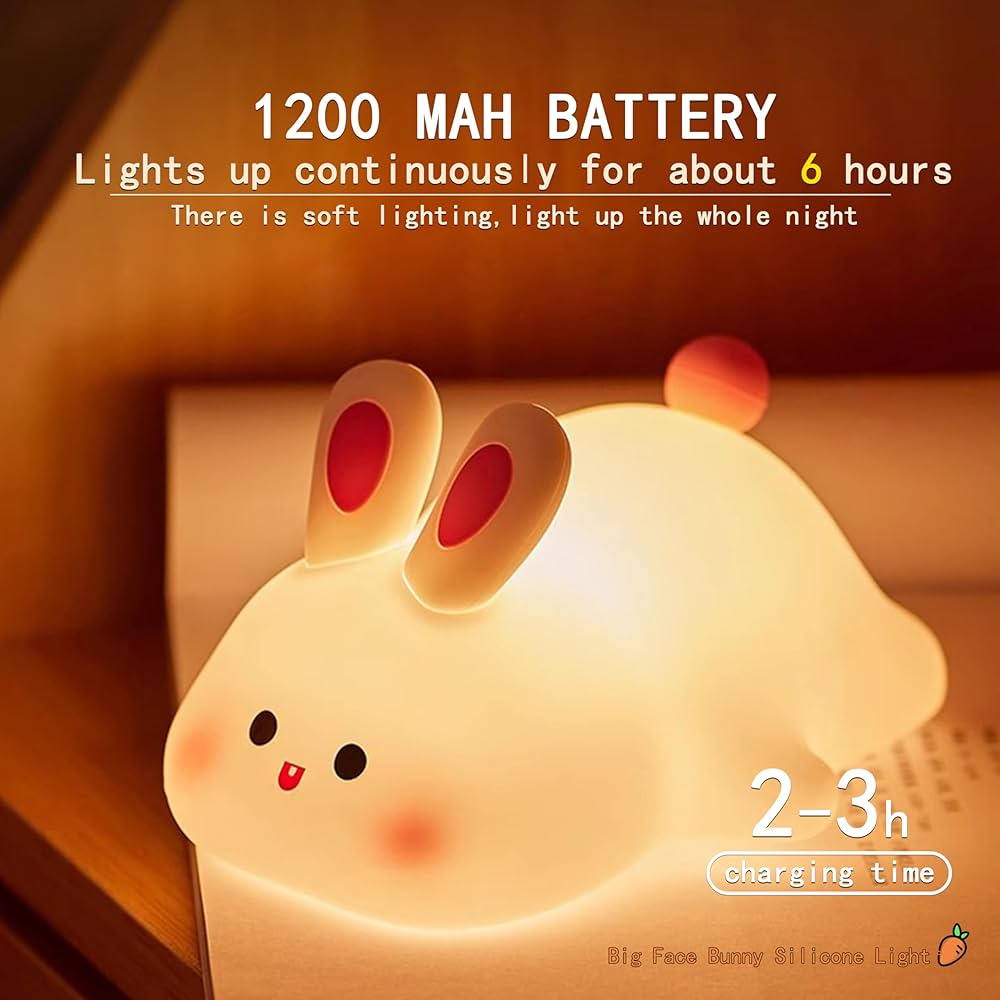 Super Cute Silicone Night Lamps