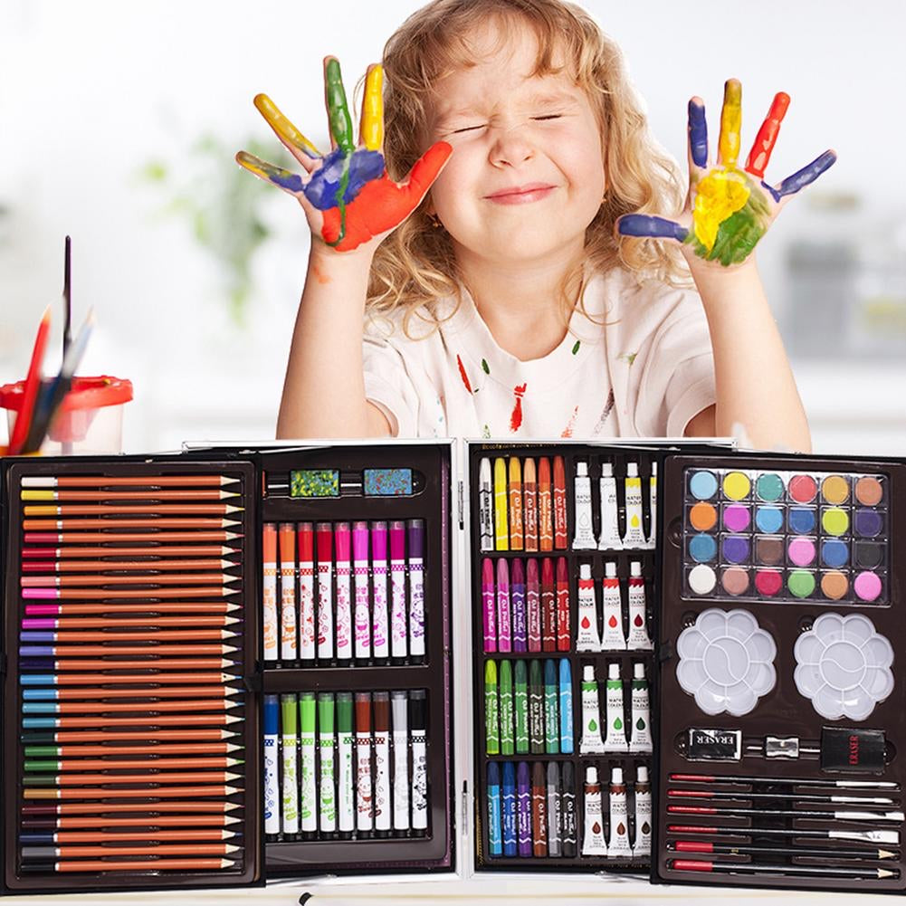 Space Theme 145pcs Art Painting Trunk for Kids & Adults