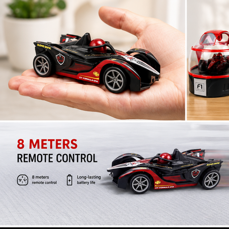 F1 - R/C Car with Helmet Storage Box