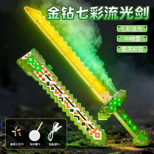 Minecraft - Diamond Spark Lightsaber