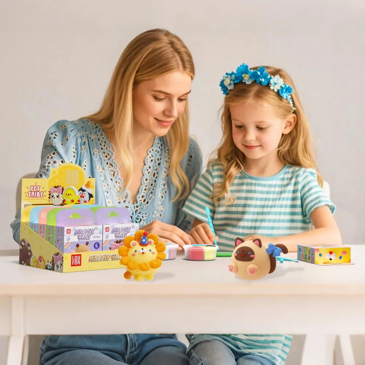 Air Dry Clay - Pet Tribe |1pcs