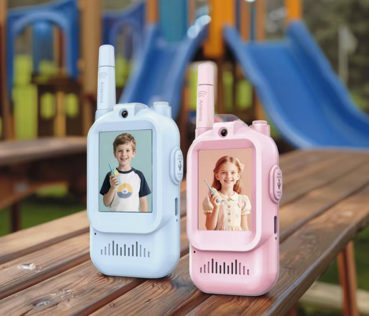 Video Walkie Talkies for Kids | HD Camera, Voice Changer & Screen Display