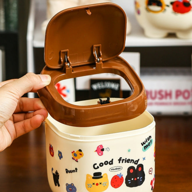 Kawaii Dustbin - 1pcs