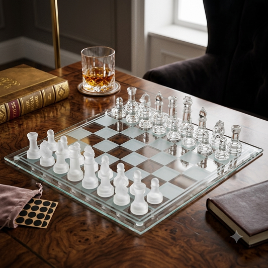 Crystal Chess Set - Big 14” | Premium Edition
