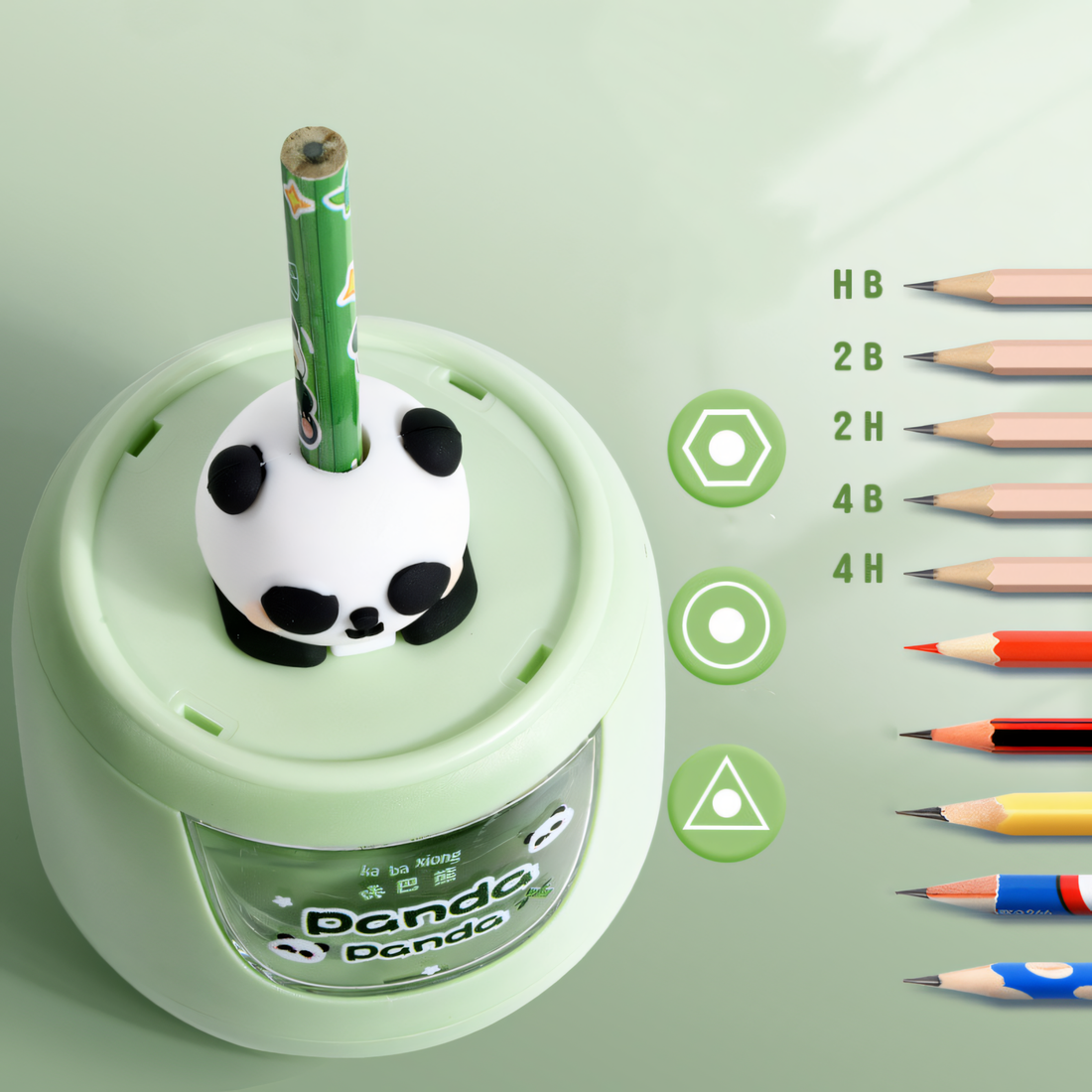 Space-Panda - Electric Pencil Sharpeners