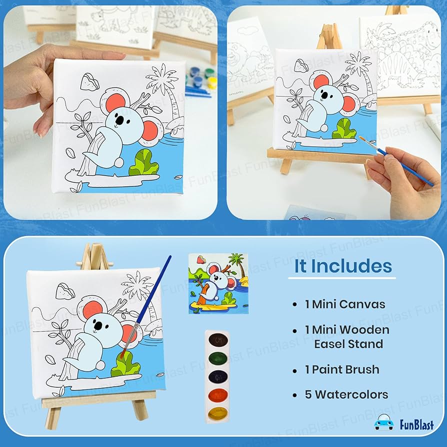 Pocket Painters - Mini Canvases