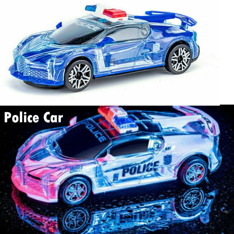 Musical Police Car - Metal, Lights and Super Fast !!