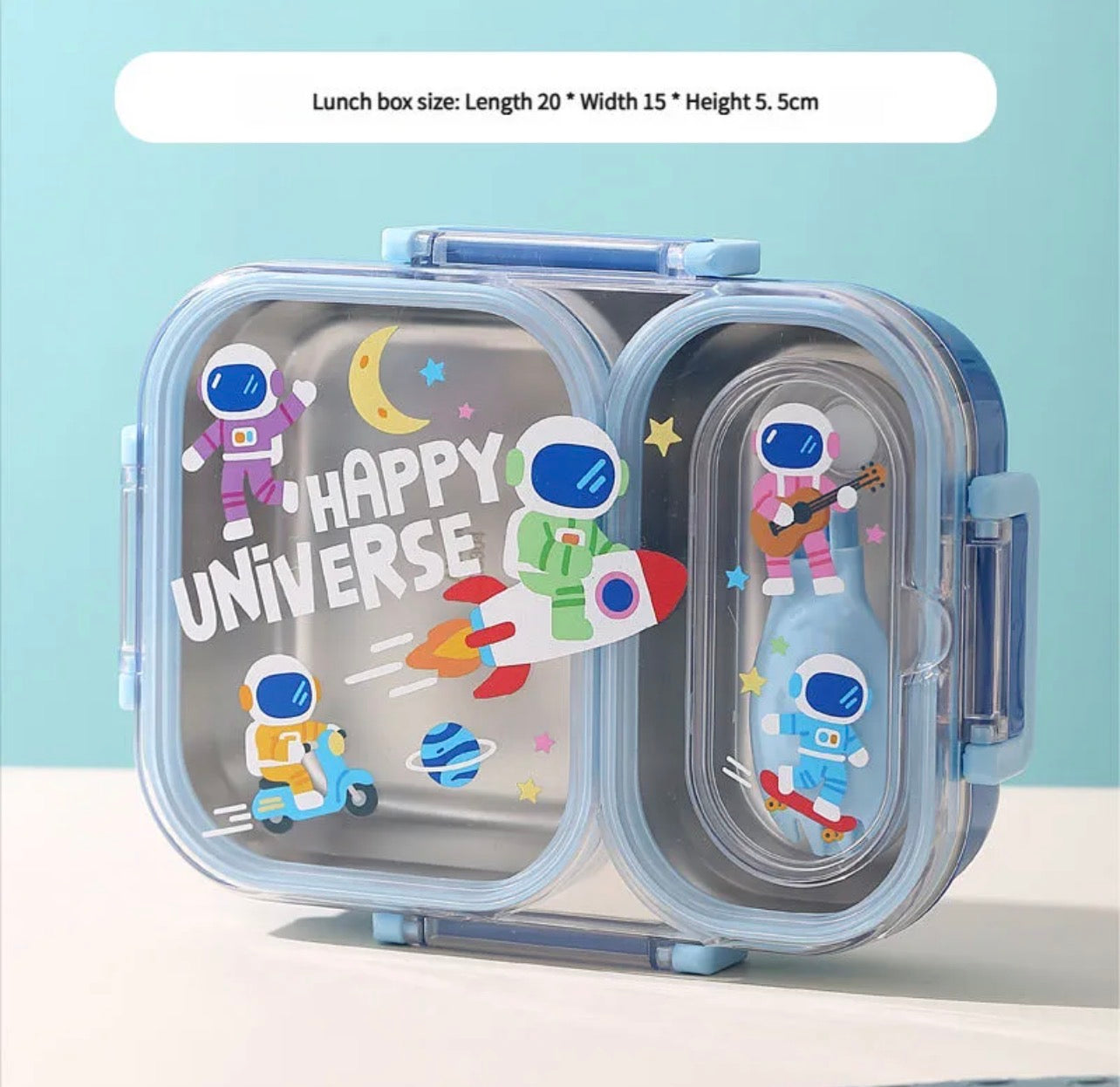 Small Bento - 2 Partitioned Lunchbox | 600ml