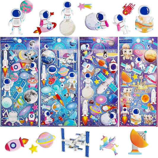 Space - 3D Puffy Stickers