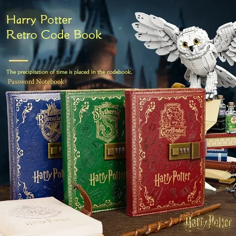 Harry Potter - Retro A5 Lock Diary