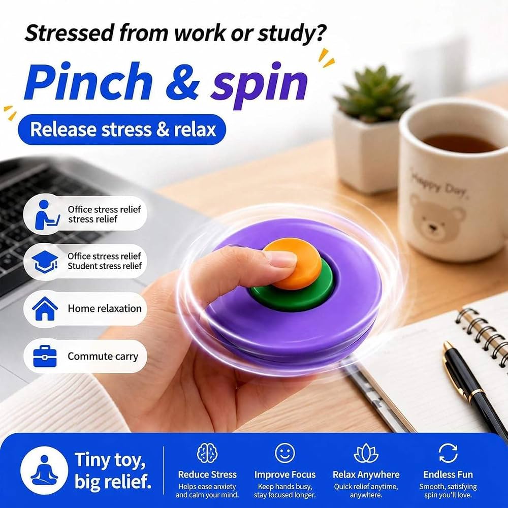 3D Printed Fidget Toy - 2pcs