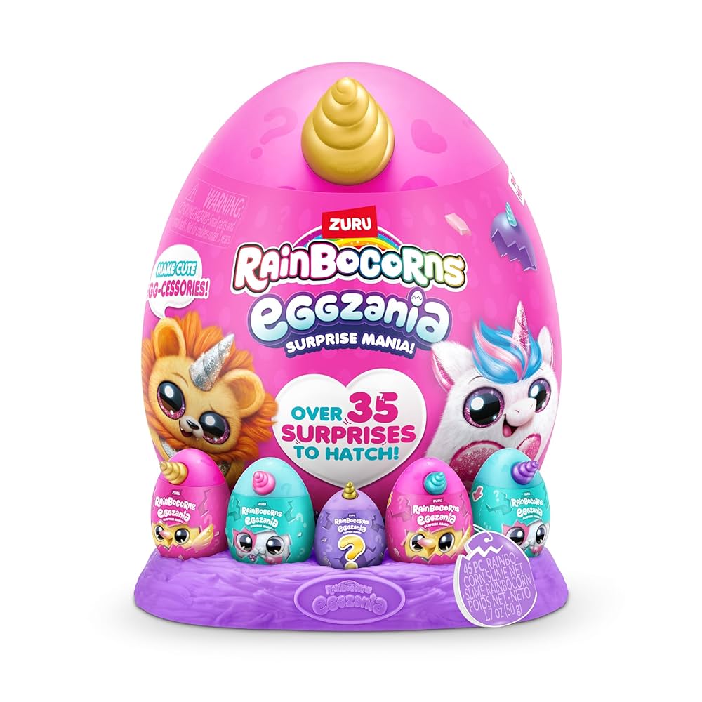 Zuru Rainbocorns - Eggzania Surprise Mania, 20 surprise