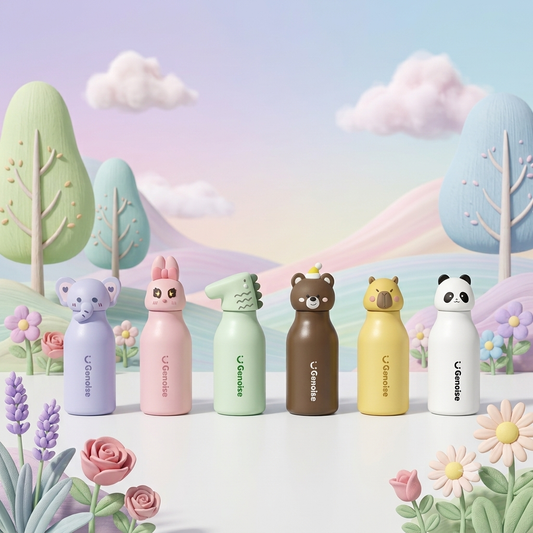 Genoise - 3D Animal Steel Bottle
