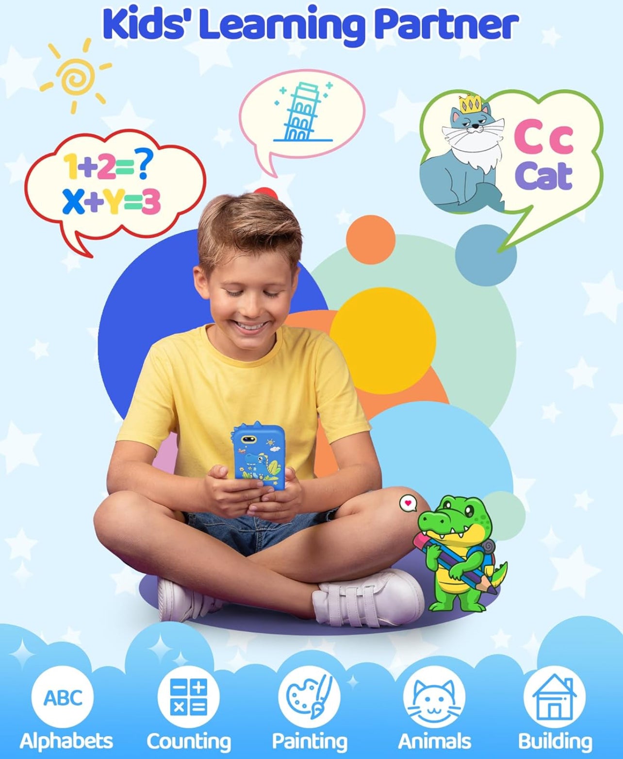 Entertaining Kids - Touch Smartphone/Camera |  Learning