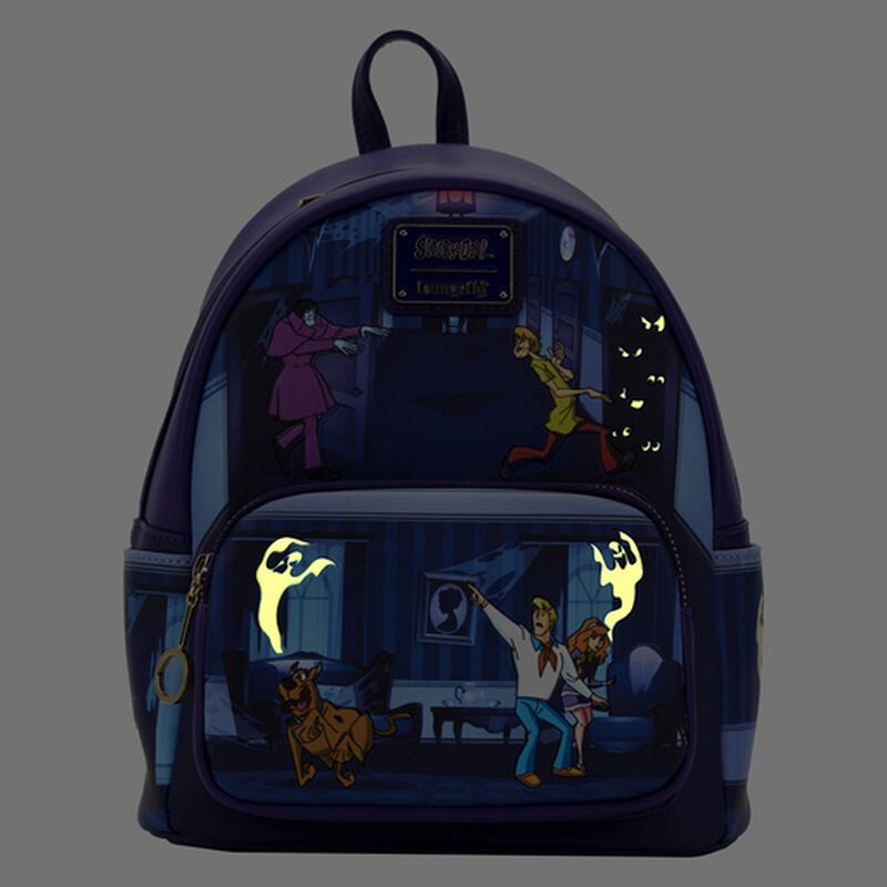 Loungefly - Scooby-Doo! Ghost Chase Glow in the Dark Mini Backpack