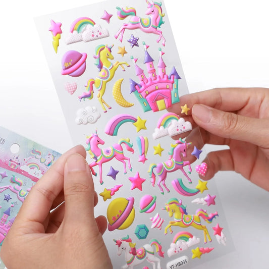 Unicorn - 3D Decorative Foam Stickers