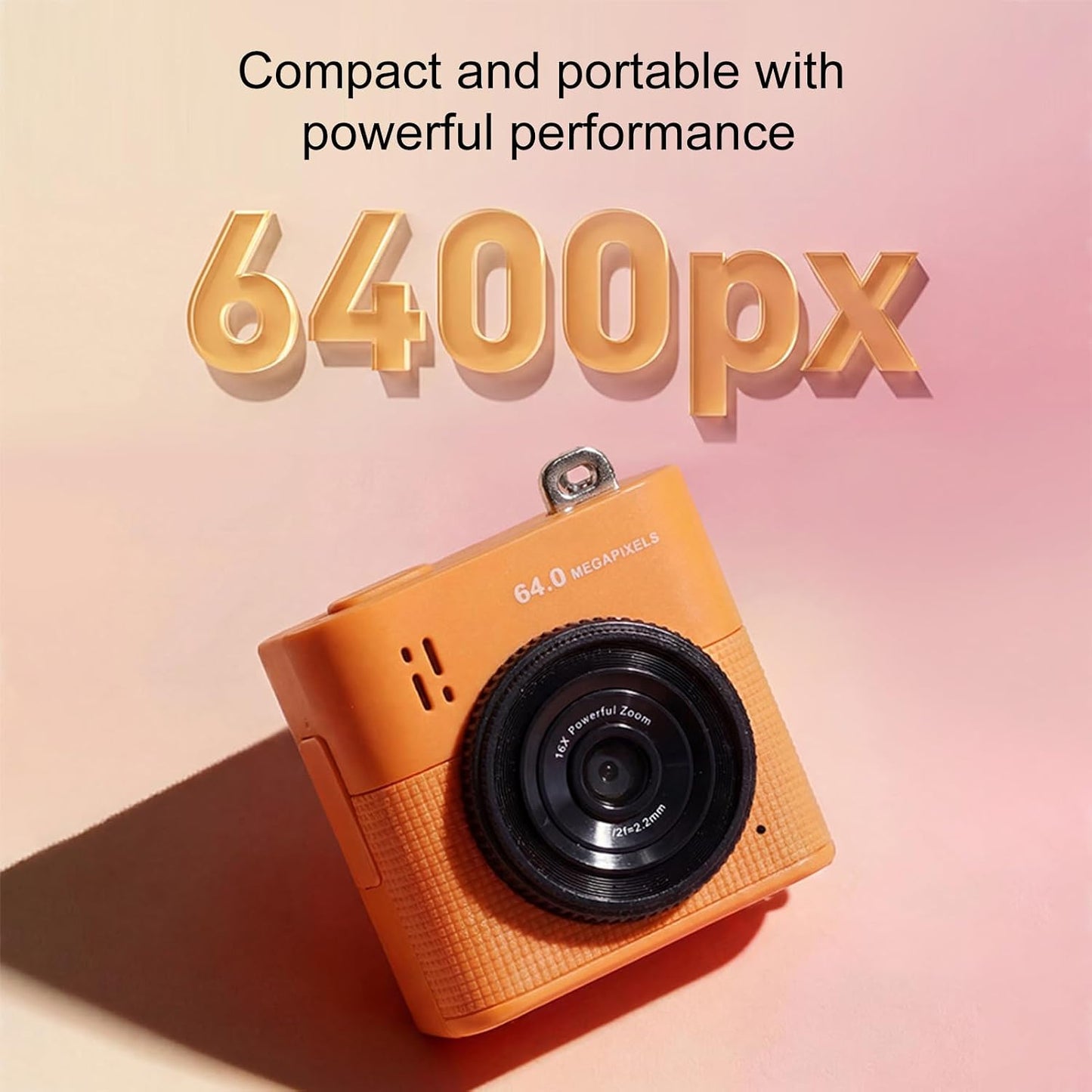 S5 - Mini Keychain Camera | 64MP