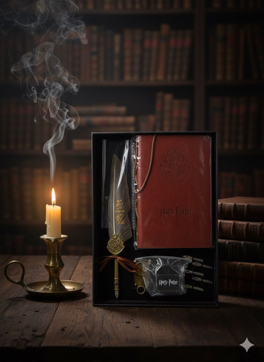 Harry Potter Leather Book Set - 10pcs