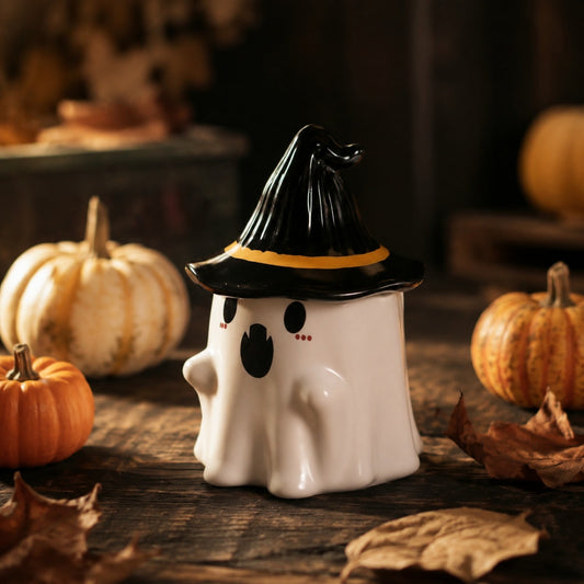 Halloween Ghost Ceramic Mug - 1pc