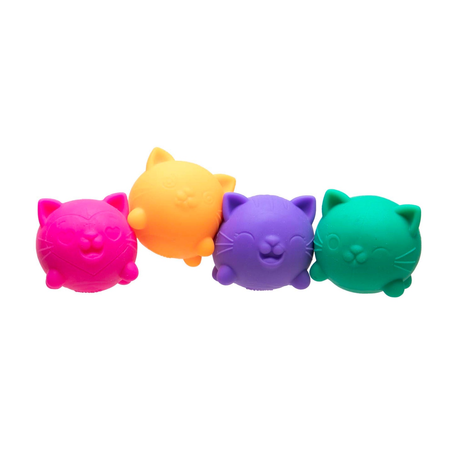 Nee Doh Teenie Cool Cat - 4pcs Pack