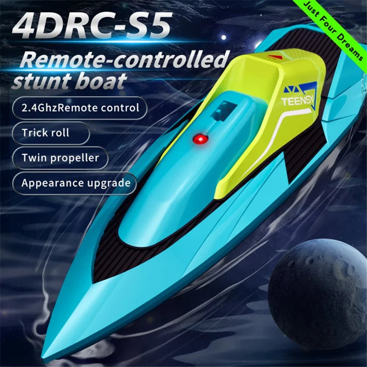 4DRC Teensy - 2.4G RC Speedboat | Long-distance
