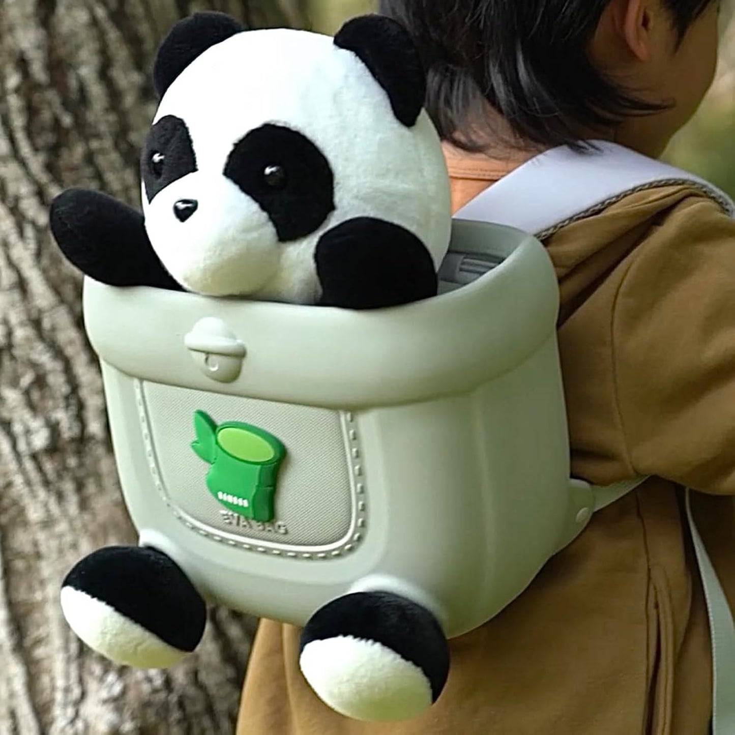 Little Panda - EVA Backpack with Soft Toy