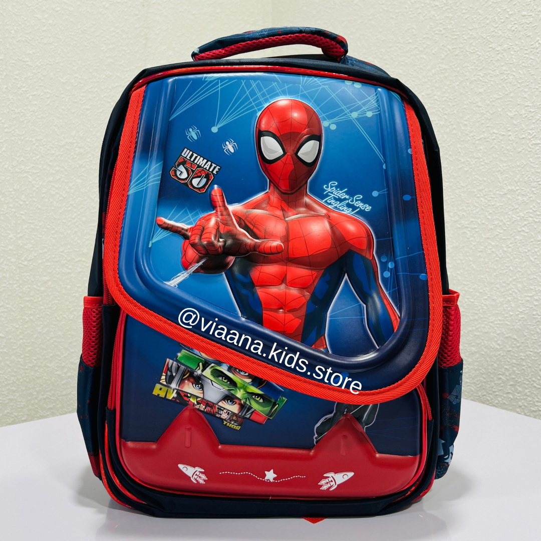 School Time - 16” Premium School Bags with Characters