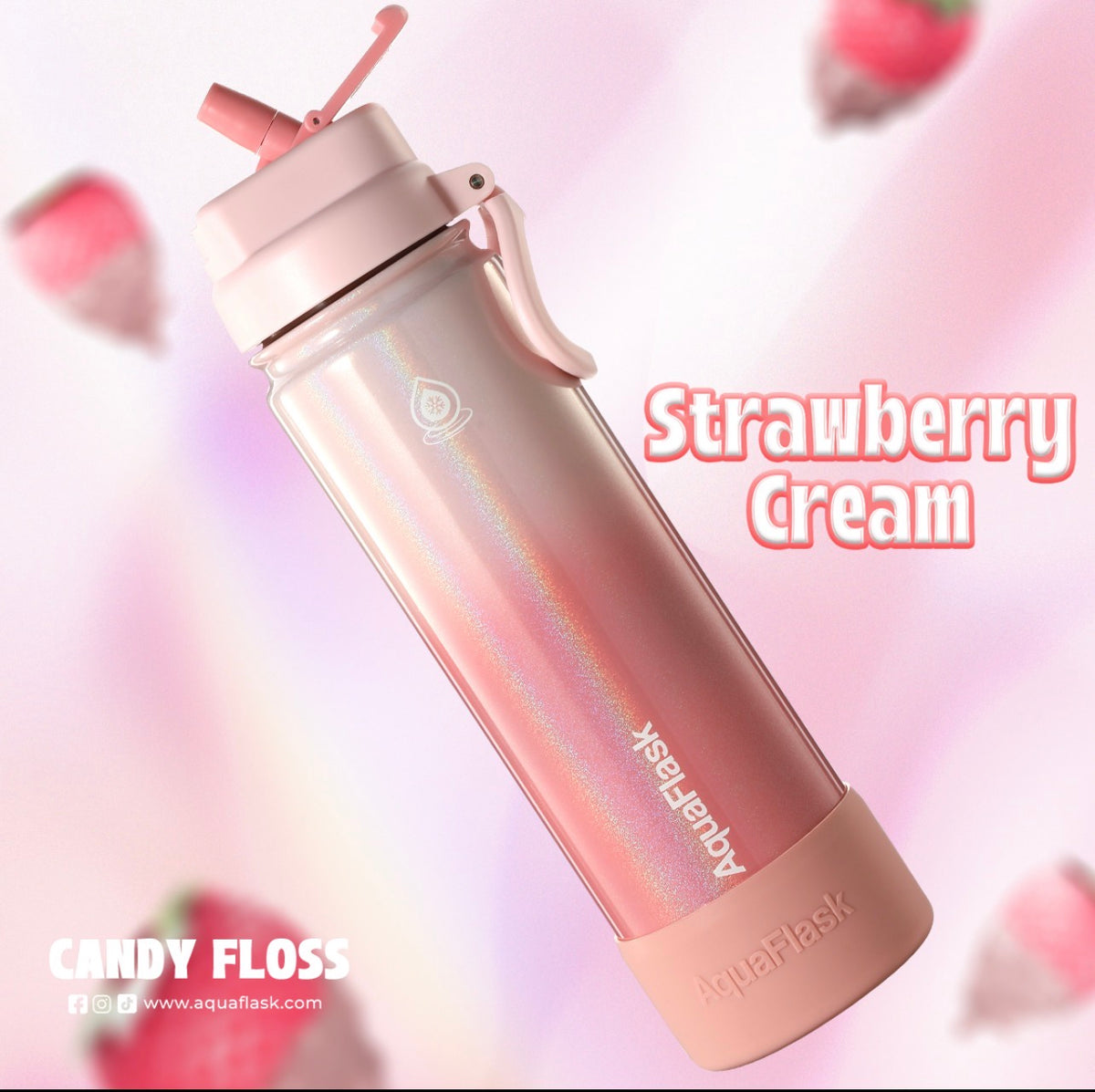 AquaFlask - Candy Floss with Silicone Boot | 22oz
