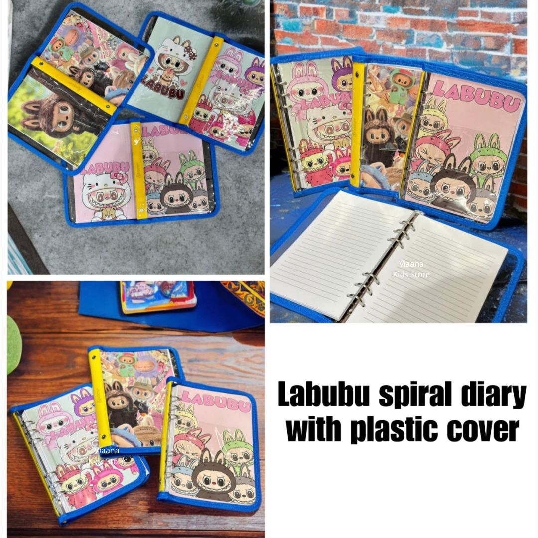 Labubu Spiral Diary