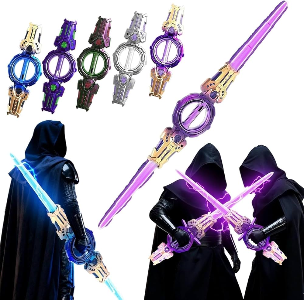 Lightsaber - Spin Sword Double Edged with Light and Music