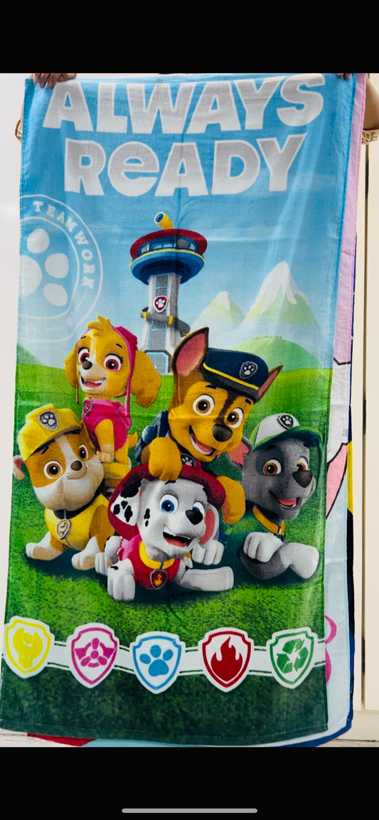 Kids Cute Bath Towel - 100% Cotoon - 60x120 cm (350GSM)