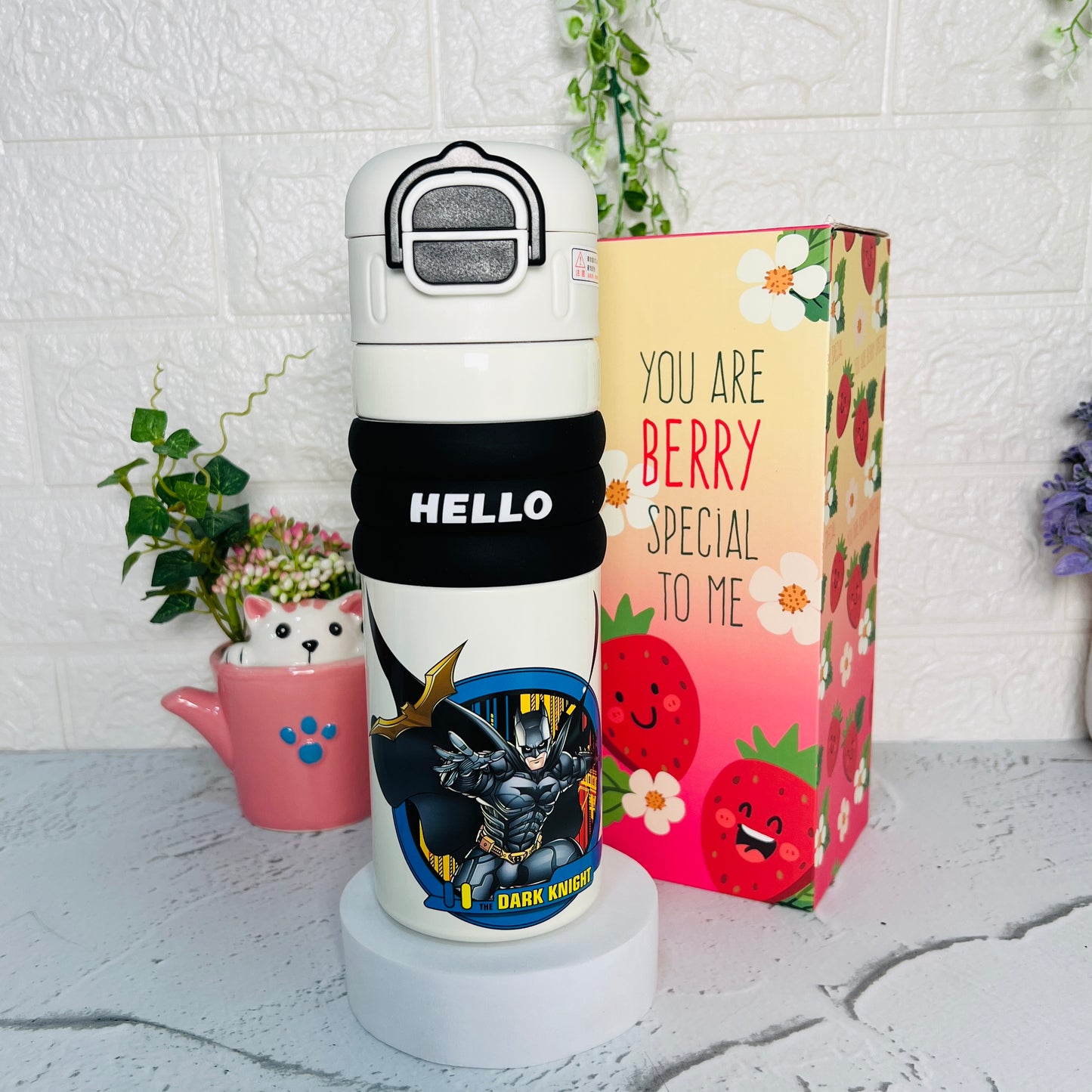 Hello - 2 Way Drink Insulated Bottle | SUS316