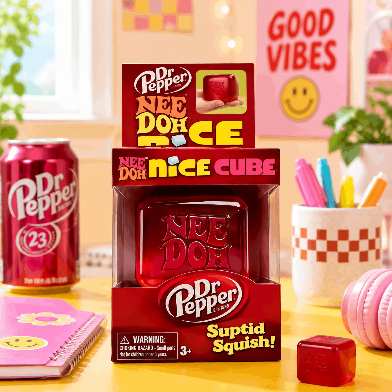 Nee Doh Nice Cube Dr Pepper - 1pc