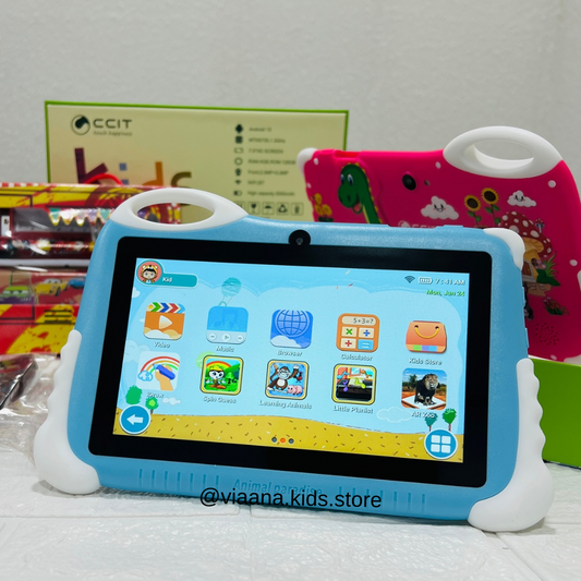 DinoPad - 7” Kids Tablet| Parental Control | WiFi | Learning Apps