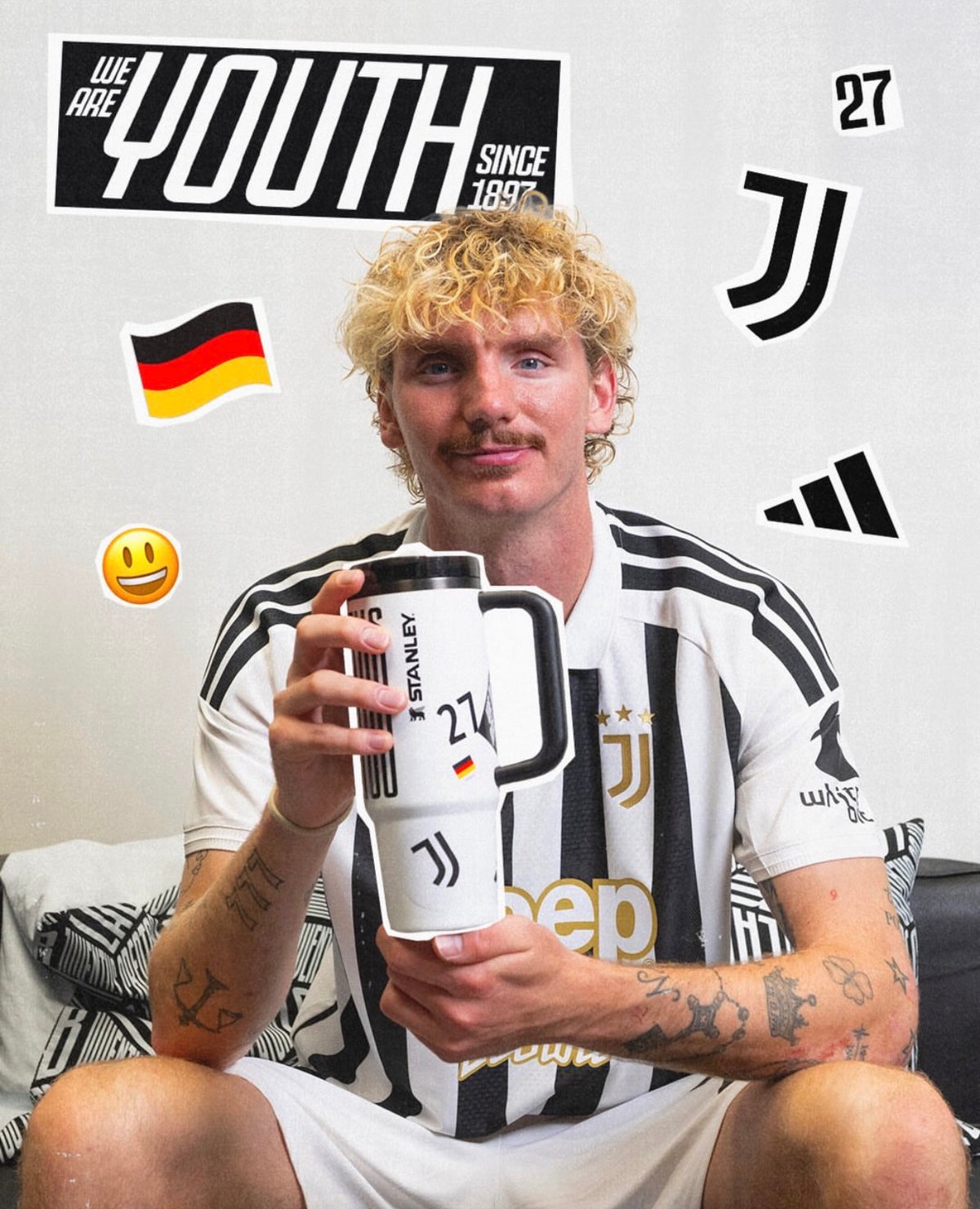 Stanley 1913 x Juventus Quencher® ProTour Flip Straw Tumbler | 30oz