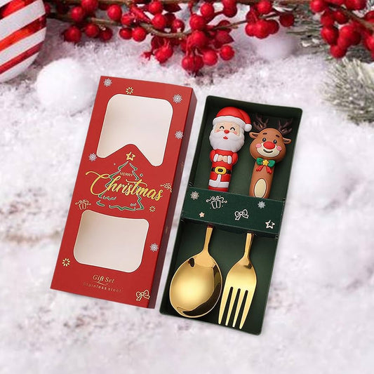 Christmas - Big Spoon Set | Stainless Steel