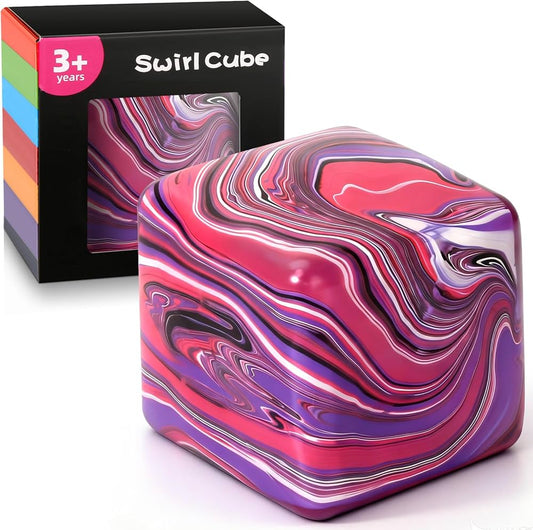 Cube Squeeze Ball - Swirl Edition | 1pcs