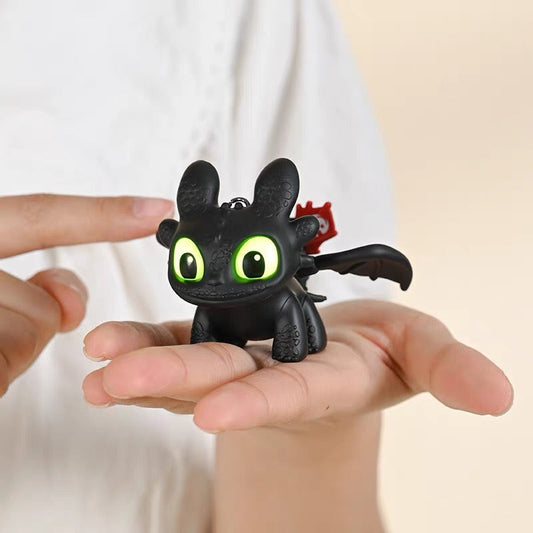 Mini Glowing Dragon - Trendy Keychain