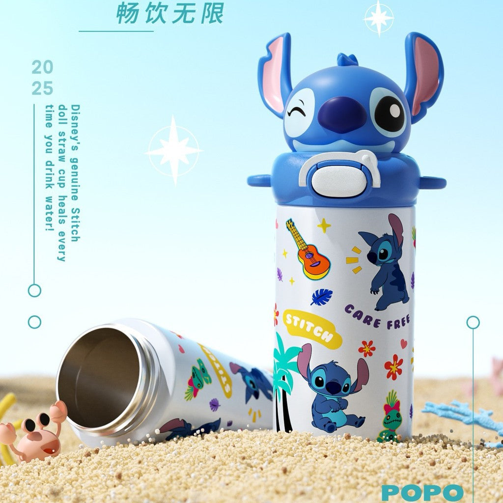 Stitch - 3D Face Premium Sipper |480ml