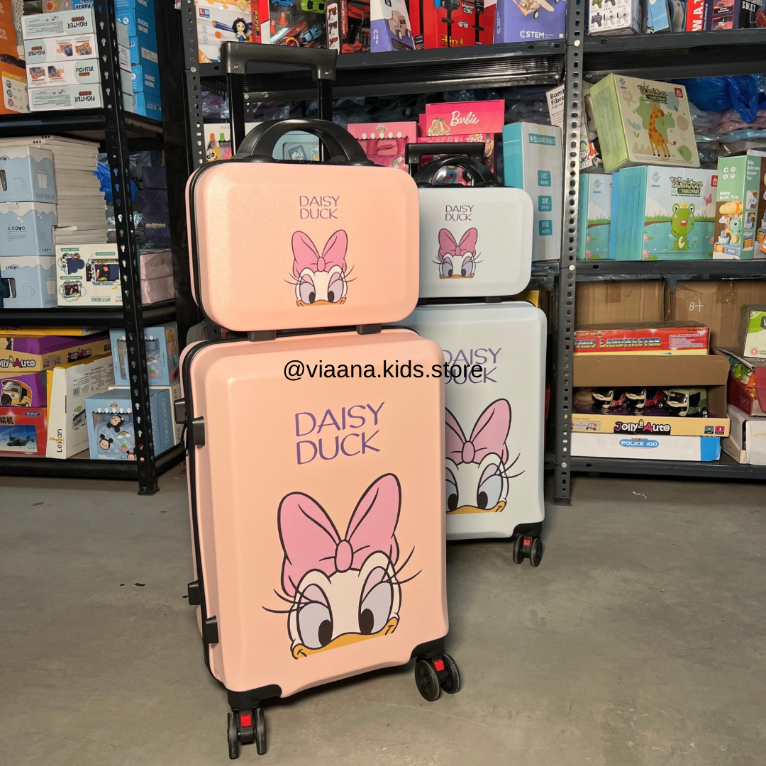 Daisy Duck Trolley Bag with Vanity